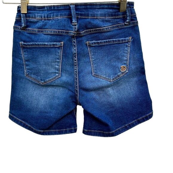 Indigo Rein Women's Juniors Size 3 (25/XS) High Rise Button Denim Shorts - Picture 6 of 9